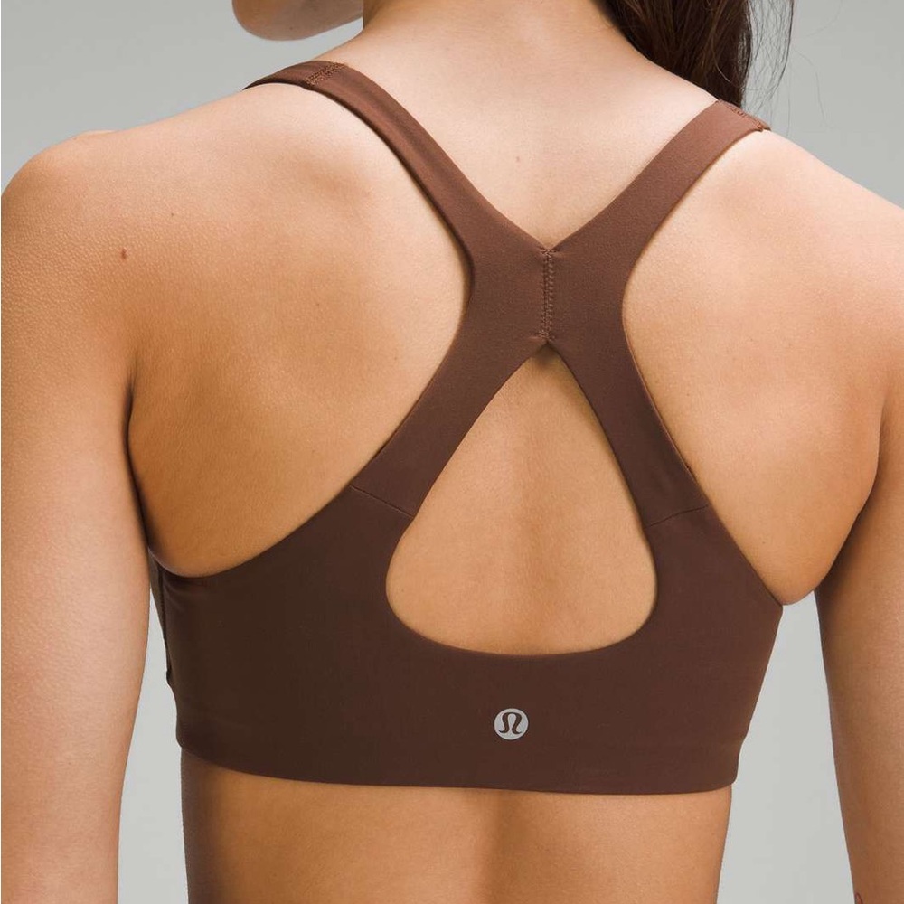 Lululemon SmoothCover Yoga Bra - Java - Picture 2 of 5